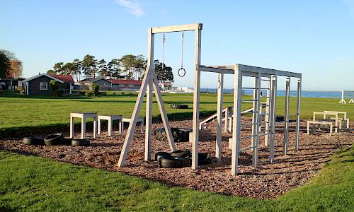 Talluddens utegym i Färjestaden