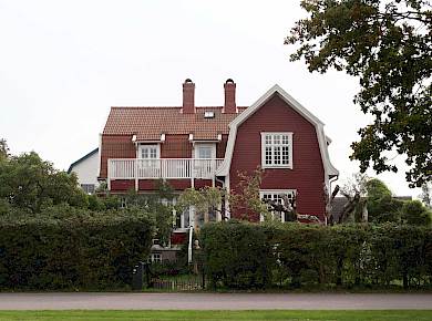Målaren Per Ekströms villa i Mörbylånga